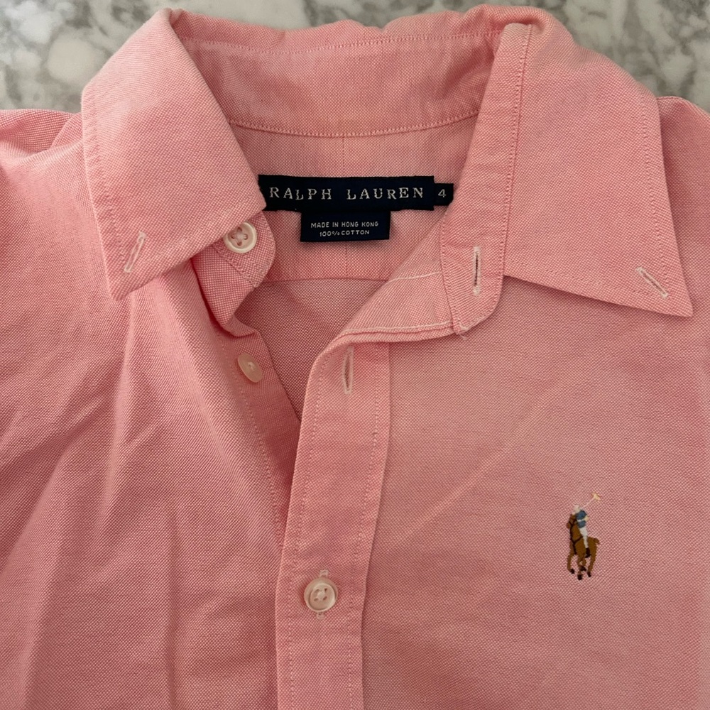 Polo by Ralph Lauren Pink Button-Down Shirt